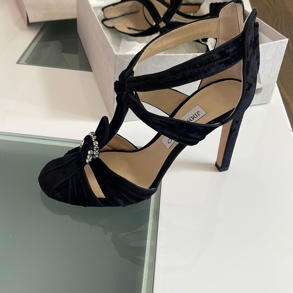 Jimmy Choo heals only worn once.